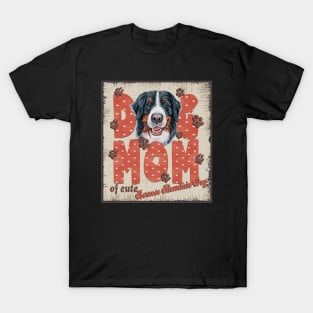 Dog Mom Of Cute Bernese Mountain Dog T-Shirt